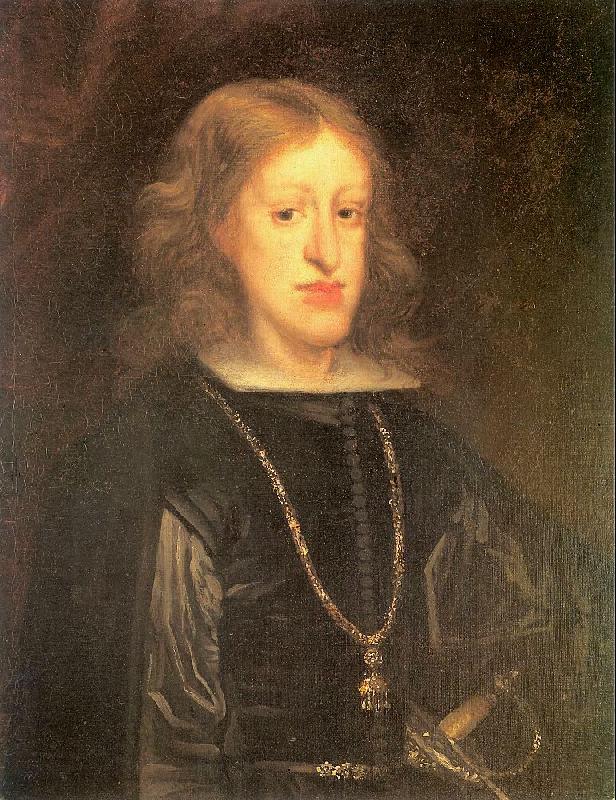 Miranda, Juan Carreno de Portrait of Charles II oil painting image